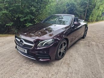 MERCEDES-BENZ E-CLASS 2.0 E300 GPF AMG Line (Premium) Cabriolet 2dr Petrol G-Tronic+ E