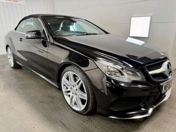 MERCEDES-BENZ E-CLASS 2.1 E220 CDI AMG Sport Cabriolet 2dr Diesel G-Tronic+ Euro 5 (s/