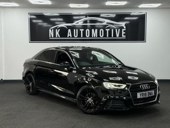 Audi A3 1.5 TFSI CoD S line Saloon 4dr Petrol Manual Euro 6 (s/s) (150 p