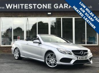 Mercedes E Class 2.1 E220d AMG Line Edition Cabriolet 2dr Diesel G-Tronic+ Euro 6