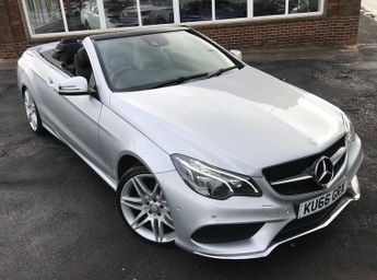 MERCEDES-BENZ E-CLASS 2.1 E220d AMG Line Edition Cabriolet 2dr Diesel G-Tronic+ Euro 6