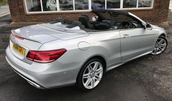MERCEDES-BENZ E-CLASS 2.1 E220d AMG Line Edition Cabriolet 2dr Diesel G-Tronic+ Euro 6