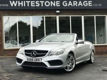 MERCEDES-BENZ E-CLASS 2.1 E220d AMG Line Edition Cabriolet 2dr Diesel G-Tronic+ Euro 6