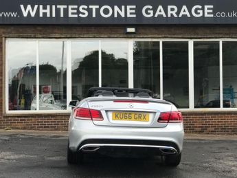 MERCEDES-BENZ E-CLASS 2.1 E220d AMG Line Edition Cabriolet 2dr Diesel G-Tronic+ Euro 6