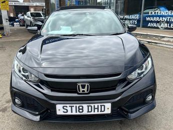 HONDA CIVIC 1.0 VTEC Turbo EX Hatchback 5dr Petrol CVT Euro 6 (s/s) (129 ps)