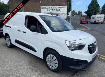 Vauxhall Combo 2021 VAUXHALL COMBO CARGO 2300 1.5 TURBO D 100 H1 DYNAMIC VAN 6D
