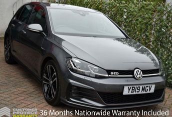 VOLKSWAGEN GOLF 2.0TDi GTD 5 DOOR DSG AUTO 181 BHP (EURO 6)