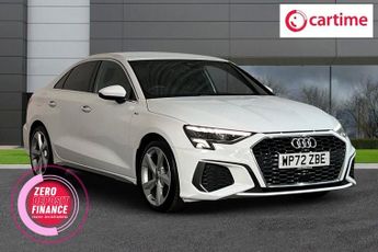Audi A3 1.0 TFSI 30 S line Saloon 4dr Petrol Manual Euro 6 (s/s) (110 ps