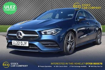 Mercedes CLA 1.3 CLA180 AMG Line Coupe 4dr Petrol 7G-DCT Euro 6 (s/s) (136 ps