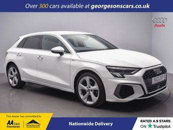 Audi A3 1.4 TFSIe 40 S line Sportback 5dr Petrol Plug-in Hybrid S Tronic