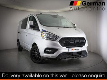 FORD TRANSIT CUSTOM 2.0 320 EcoBlue Limited Crew Van Double Cab 5dr Diesel Auto L2 H