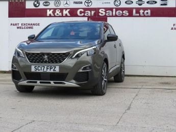 PEUGEOT 3008 1.6 BlueHDi GT Line SUV 5dr Diesel EAT Euro 6 (s/s) (120 ps)