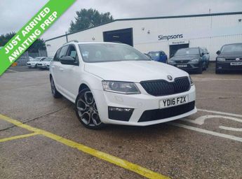 SKODA OCTAVIA 2.0 TDI vRS Estate 5dr Diesel DSG Euro 6 (s/s) (SNav) (184 ps)