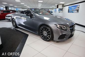 Mercedes E Class 2.0 E220d AMG Line (Premium) Cabriolet 2dr Diesel G-Tronic+ Euro