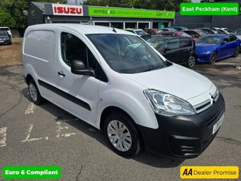 Citroen Berlingo 1.6 BlueHDi Enterprise Van in white, 98,000 Miles , ULEZ Euro 6,