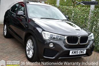 BMW X4 20d SE 5 DOOR X-DRIVE 8-SPEED AUTO 187 BHP (EURO 6)