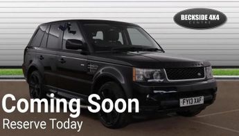 LAND ROVER RANGE ROVER SPORT 3.0 SD V6 HSE Black SUV 5dr Diesel Auto 4WD Euro 5 (255 bhp)