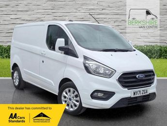 FORD TRANSIT CUSTOM 2.0 300 EcoBlue Limited Panel Van 5dr Diesel Auto L1 H1 Euro 6 (