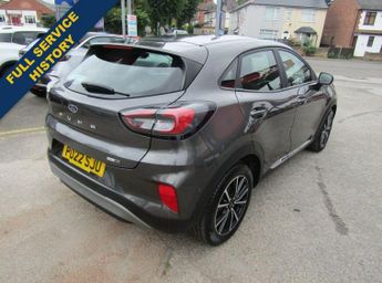 FORD PUMA 1.0T EcoBoost MHEV Titanium SUV 5dr Petrol Hybrid DCT Automatic 
