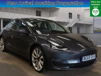 TESLA Model 3 (Dual Motor) Performance Saloon 4dr Electric Auto 4WDE (Performa