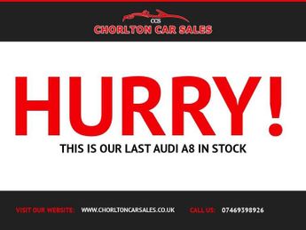 AUDI A8 3.0 TDI V6 Executive SE Saloon 4dr Diesel Tiptronic quattro Euro