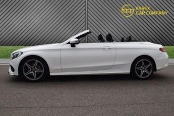 MERCEDES-BENZ C-CLASS 2.0 C200 AMG Line Cabriolet 2dr Petrol G-Tronic+ Euro 6 (s/s) (1