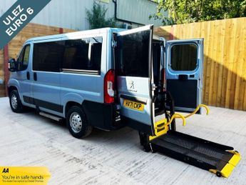 Peugeot Boxer 5 Seat Wheelchair Accessible Disabled Access Vehicle WAV