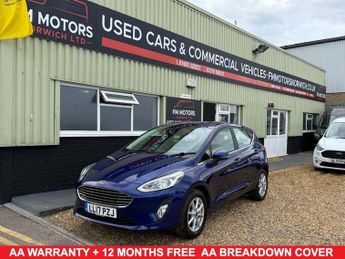 Ford Fiesta 1.1 Ti-VCT Zetec Hatchback 5dr Petrol Manual Euro 6 (s/s) (85 ps