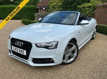 AUDI A5 CABRIOLET 2.0 TFSI S line Special Edition Convertible 2dr Petrol S Tronic 
