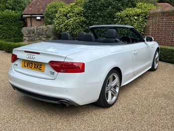 AUDI A5 CABRIOLET 2.0 TFSI S line Special Edition Convertible 2dr Petrol S Tronic 