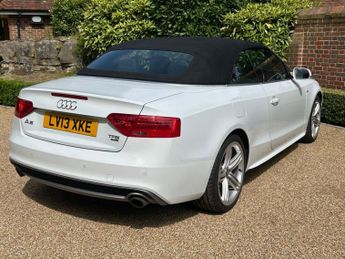 AUDI A5 CABRIOLET 2.0 TFSI S line Special Edition Convertible 2dr Petrol S Tronic 