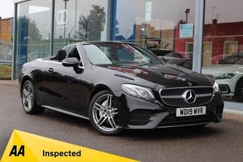 MERCEDES-BENZ E-CLASS 2.0 E220d AMG Line Cabriolet 2dr Diesel G-Tronic+ Euro 6 (s/s) (