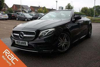 MERCEDES-BENZ E-CLASS 2.0 E220d AMG Line Cabriolet 2dr Diesel G-Tronic+ Euro 6 (s/s) (