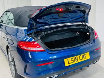 MERCEDES-BENZ C-CLASS 2.1 C220d AMG Line Cabriolet 2dr Diesel G-Tronic+ Euro 6 (s/s) (