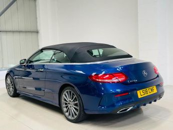 MERCEDES-BENZ C-CLASS 2.1 C220d AMG Line Cabriolet 2dr Diesel G-Tronic+ Euro 6 (s/s) (