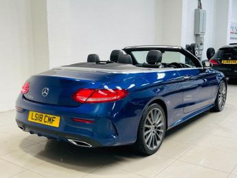 MERCEDES-BENZ C-CLASS 2.1 C220d AMG Line Cabriolet 2dr Diesel G-Tronic+ Euro 6 (s/s) (