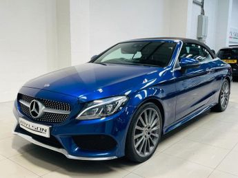 MERCEDES-BENZ C-CLASS 2.1 C220d AMG Line Cabriolet 2dr Diesel G-Tronic+ Euro 6 (s/s) (