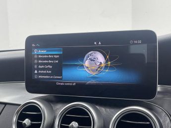 MERCEDES-BENZ C-CLASS 2.0 C220d AMG Line (Premium) Coupe 2dr Diesel G-Tronic+ Euro 6 (