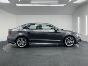 AUDI A3 2.0 TDI S line Saloon 4dr Diesel S Tronic Auto 6Spd Euro 6 (s/s)
