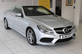 MERCEDES-BENZ E-CLASS 2.1 E220 BlueTEC AMG Line Cabriolet 2dr Diesel G-Tronic+ Euro 6 