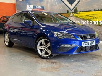 SEAT Leon 1.4 EcoTSI FR Technology Hatchback 5 Door Petrol Manual Blue Eur