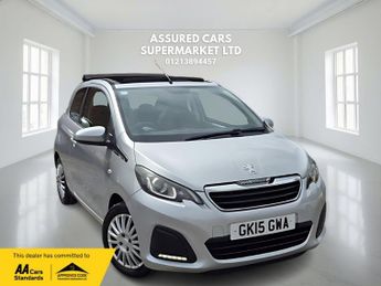 Peugeot 108 1.0 VTi Active Top! 3dr Petrol Manual Euro 5 Euro 5 (68 ps)