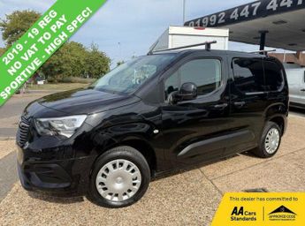 Vauxhall Combo 1.6 Turbo D 2000 Sportive Panel Van 4dr Diesel Manual L1 H1 Euro