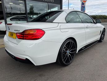 BMW 4 SERIES 2.0 420d M Sport Convertible 2dr Diesel Auto Euro 6 (s/s) (190 p