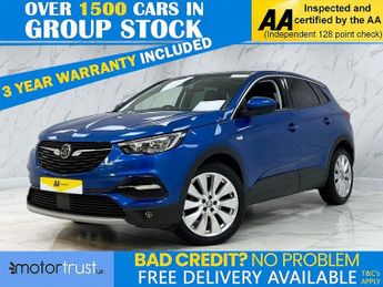 VAUXHALL GRANDLAND X 1.2 Turbo Elite Nav SUV 5dr Petrol Auto 8Spd Euro 6 (s/s) (130 p