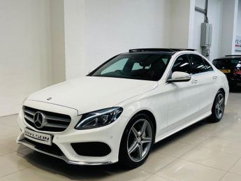 MERCEDES-BENZ C-CLASS 2.1 C220 BlueTEC AMG Line Saloon 4dr Diesel G-Tronic+ Euro 6 (s/