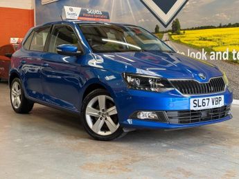SKODA FABIA 1.0 TSI SE L Hatchback 5 Door Petrol Automatic DSG Blue Euro 6 1