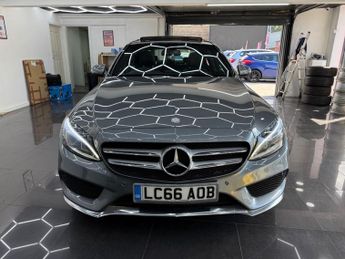 MERCEDES-BENZ C-CLASS 2.1 C220d AMG Line (Premium) Saloon 4dr Diesel 7G-Tronic+ Euro 6