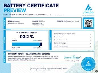VOLKSWAGEN E-GOLF 35.8kWh e-Golf Hatchback 5dr Electric Auto (136 ps)