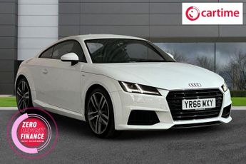 AUDI TT 1.8 TFSI S line Coupe 3dr Petrol Manual Euro 6 (s/s) (180 ps) Lo